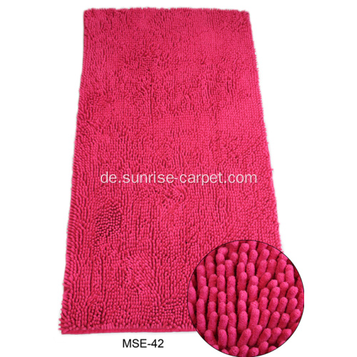 Chenille-Teppich mit Microfaser